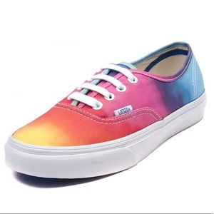 Vans rainbow ombré